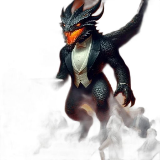 dragon, creature, mask, animal transparent PNG cut-out