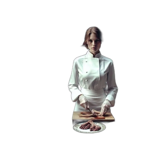 food, dress, staff, robot transparent PNG cut-out