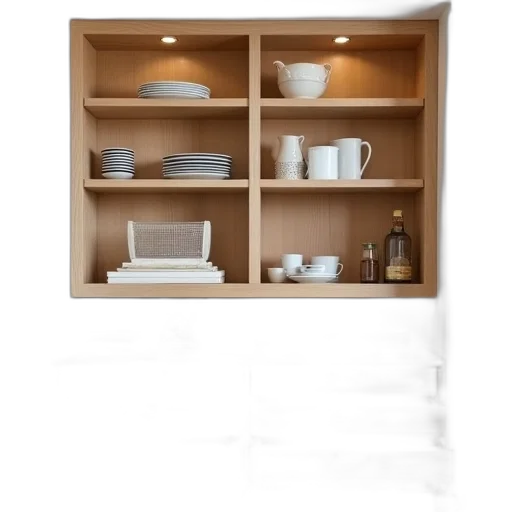 furniture, food, staff, 3d render transparent PNG cut-out