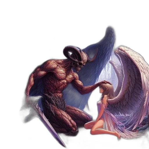 dragon, creature, sword, weapon transparent PNG cut-out