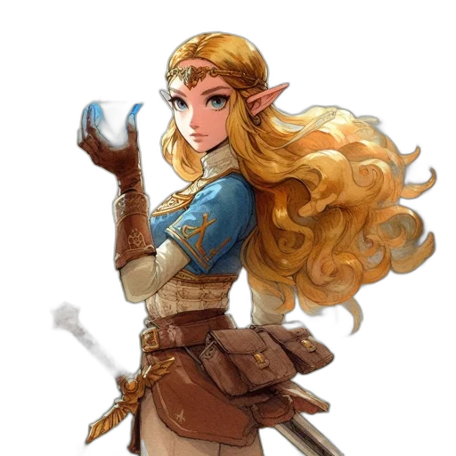 staff, sword, fantasy art, concept art transparent PNG cut-out