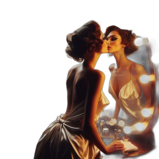 dress, photorealistic, concept art, comic book art transparent PNG cut-out
