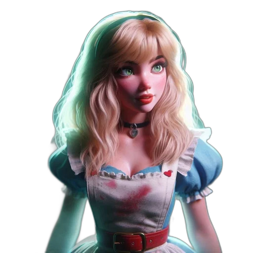 dress, face, fantasy art, concept art transparent PNG cut-out