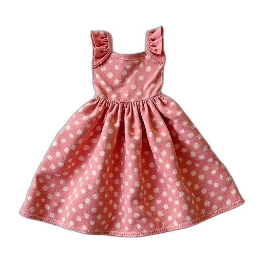 dress, 3d render, fabric, cut transparent PNG cut-out