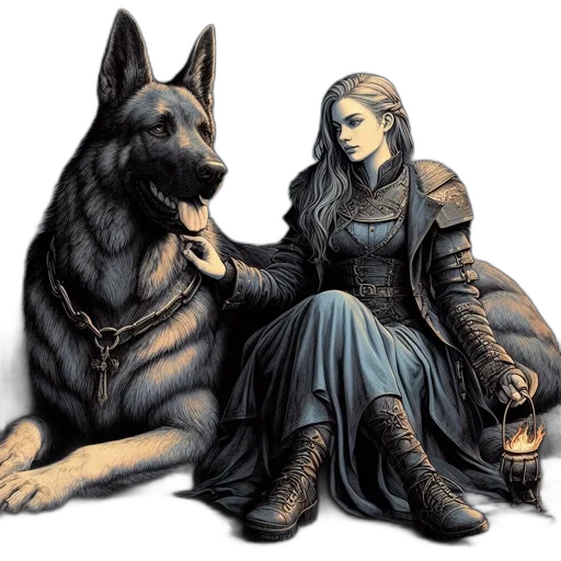 animal, fantasy art, concept art, pixel art transparent PNG cut-out