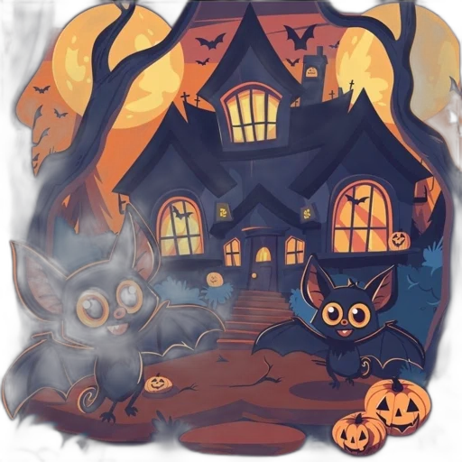 concept art, fantasy art, pixel art, night transparent PNG cut-out