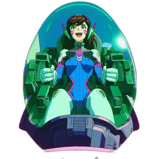 jacket, robot, mask, weapon transparent PNG cut-out