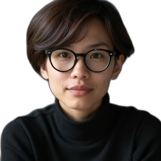 face, staff, jacket, jewelry transparent PNG cut-out