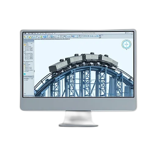 3d render, concept art, computer-aided, design transparent PNG cut-out