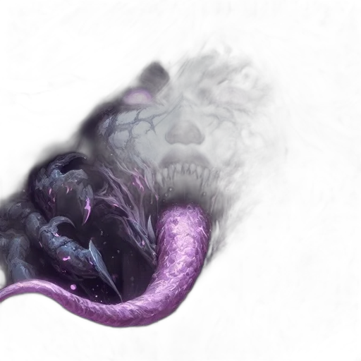dragon, hair, creature, crown transparent PNG cut-out