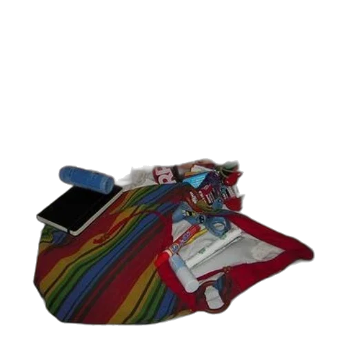 shoes, umbrella, hat, staff transparent PNG cut-out