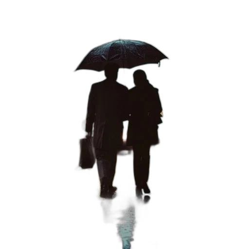 umbrella, jacket, photorealistic, concept art transparent PNG cut-out
