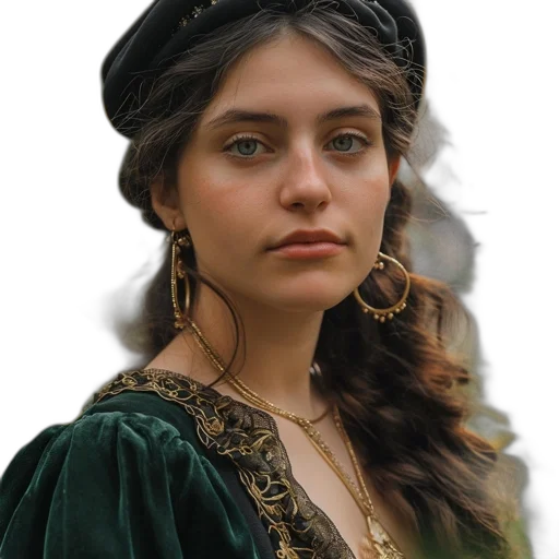 crown, face, hat, jewelry transparent PNG cut-out