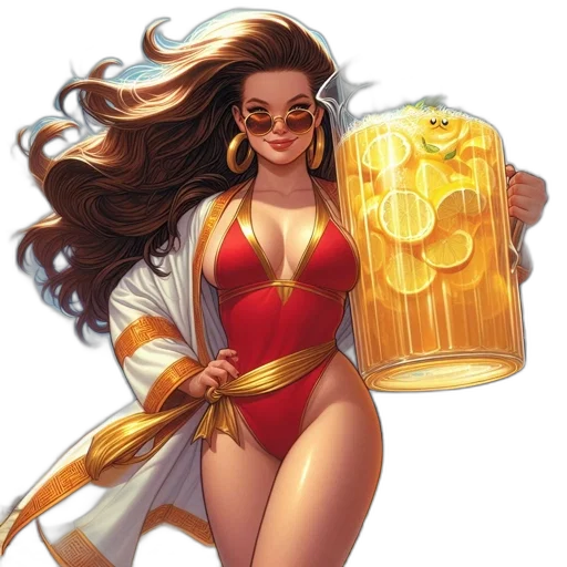 comic book art, concept art, fantasy art, pixel art transparent PNG cut-out