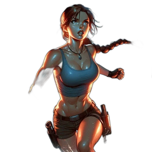 robot, weapon, concept art, comic book art transparent PNG cut-out