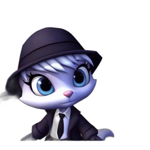 hat, staff, 3d render, concept art transparent PNG cut-out