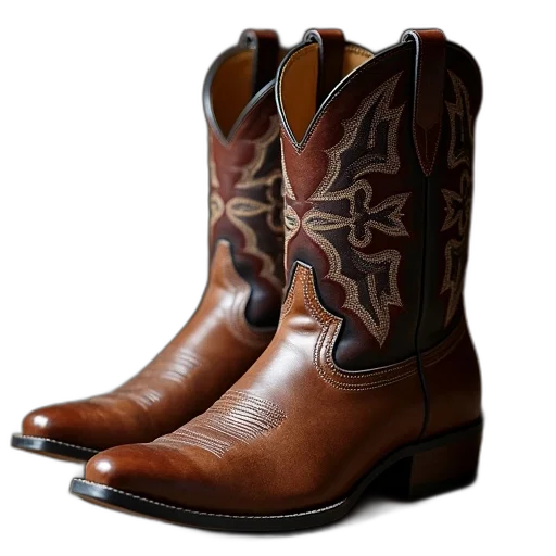 shoes, close, cowboy, boots transparent PNG cut-out