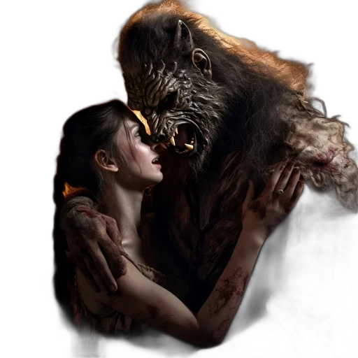 creature, mask, animal, concept art transparent PNG cut-out