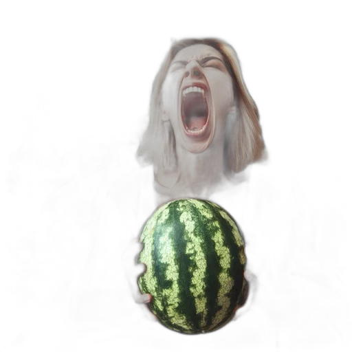 food, face, creature, mask transparent PNG cut-out