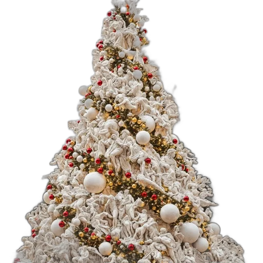 tree, crown, jewelry, 3d render transparent PNG cut-out