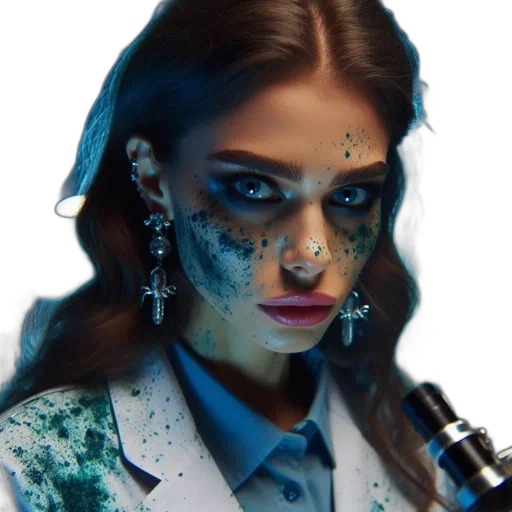 jewelry, face, staff, jacket transparent PNG cut-out