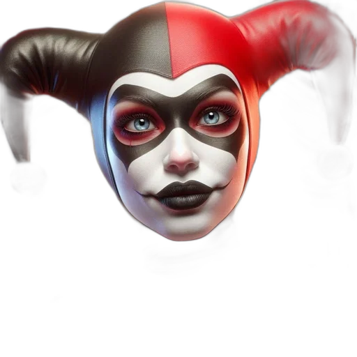 mask, face, concept art, 3d render transparent PNG cut-out