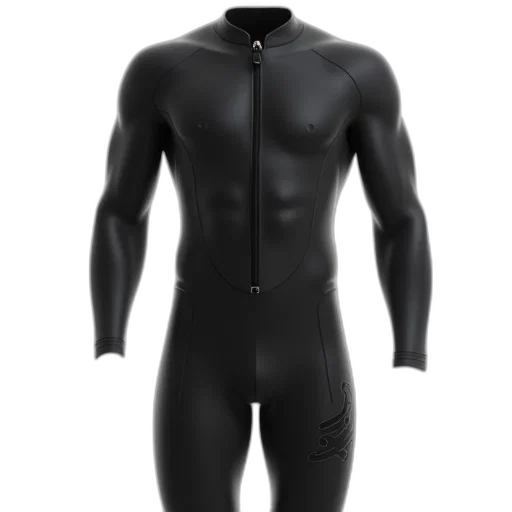 jacket, mask, dress, 3d render transparent PNG cut-out
