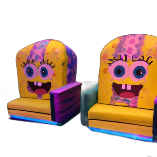 furniture, crown, mask, face transparent PNG cut-out