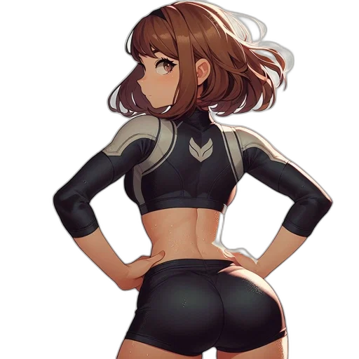 jacket, dress, robot, staff transparent PNG cut-out