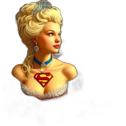 crown, jewelry, fantasy art, comic book art transparent PNG cut-out