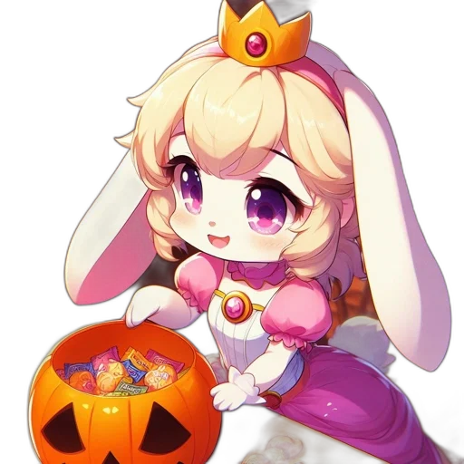 crown, staff, pixel art, anime transparent PNG cut-out