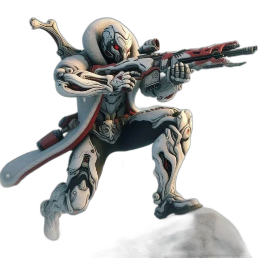 robot, weapon, sword, staff transparent PNG cut-out