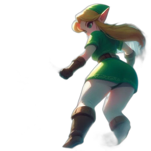 dress, staff, weapon, concept art transparent PNG cut-out
