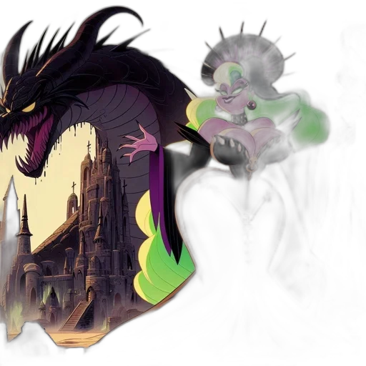 dragon, creature, mask, concept art transparent PNG cut-out