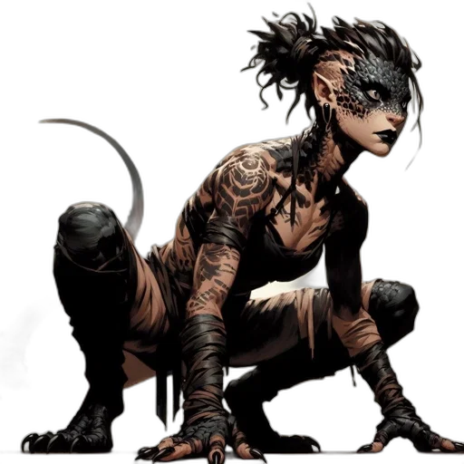 dragon, animal, creature, concept art transparent PNG cut-out