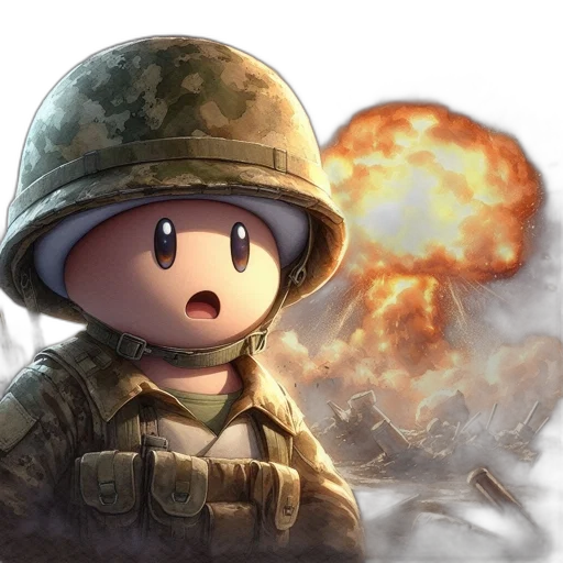 weapon, hat, face, concept art transparent PNG cut-out