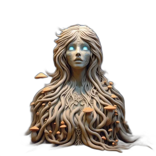 hair, jewelry, creature, crown transparent PNG cut-out