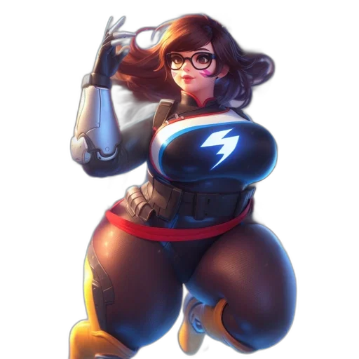 staff, robot, weapon, dress transparent PNG cut-out
