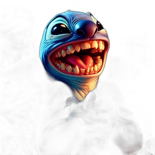 mask, face, creature, staff transparent PNG cut-out