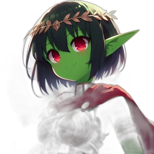 mask, staff, creature, flower transparent PNG cut-out