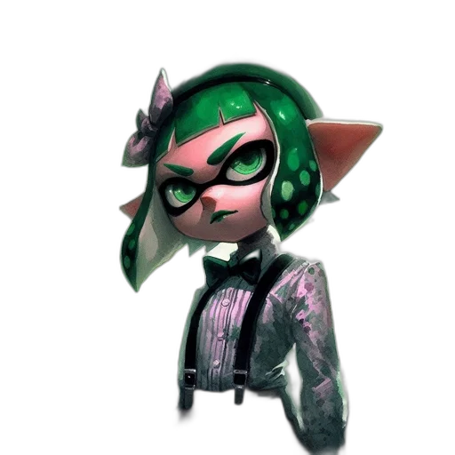 mask, jacket, weapon, creature transparent PNG cut-out