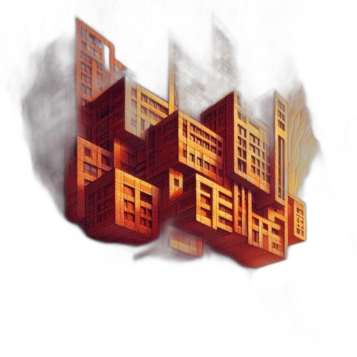 building, furniture, pixel art, concept art transparent PNG cut-out