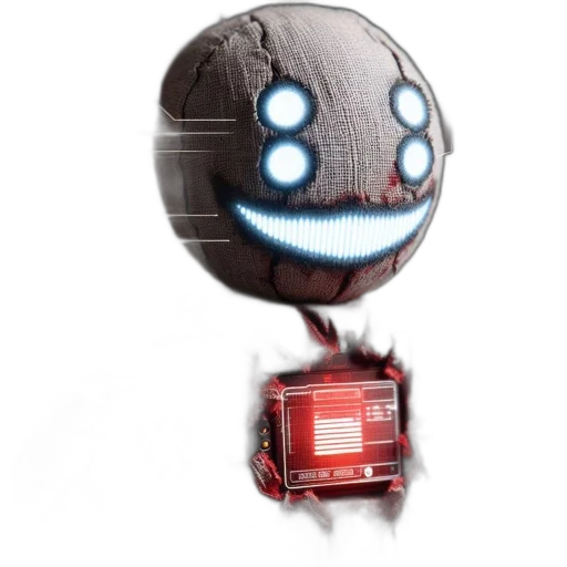 robot, mask, creature, face transparent PNG cut-out