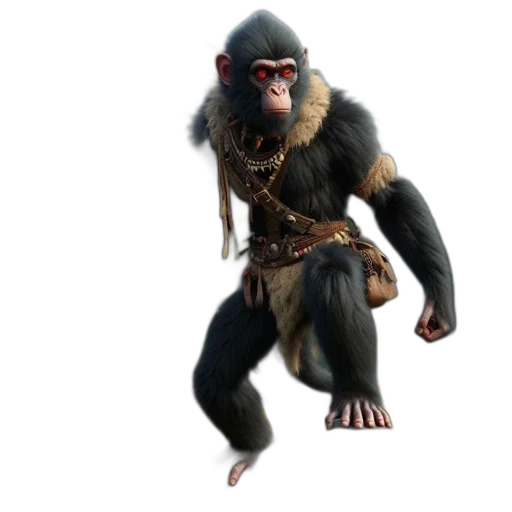 animal, creature, staff, concept art transparent PNG cut-out