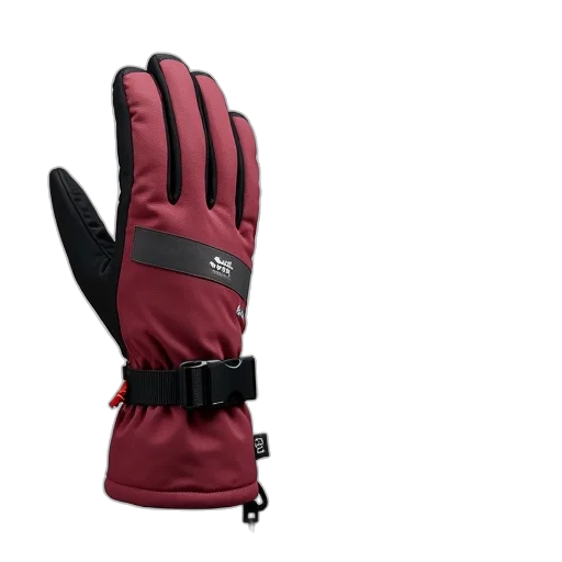 3d render, burton, glove, has transparent PNG cut-out