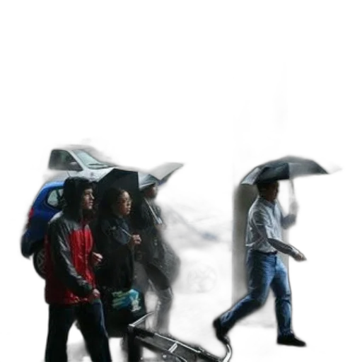 umbrella, jacket, weapon, staff transparent PNG cut-out