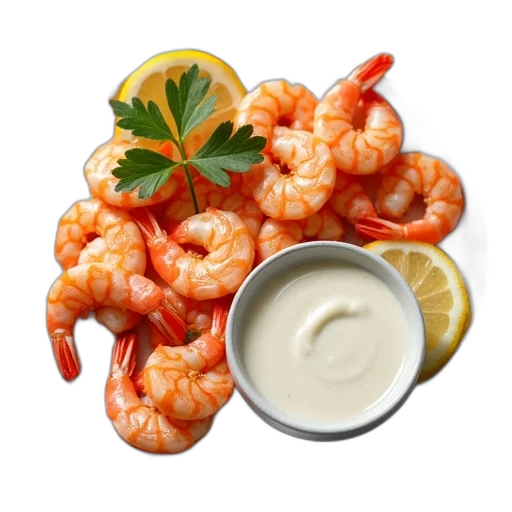 food, animal, plate, shrimp transparent PNG cut-out