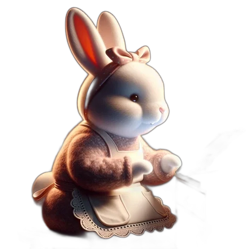 animal, creature, staff, dress transparent PNG cut-out