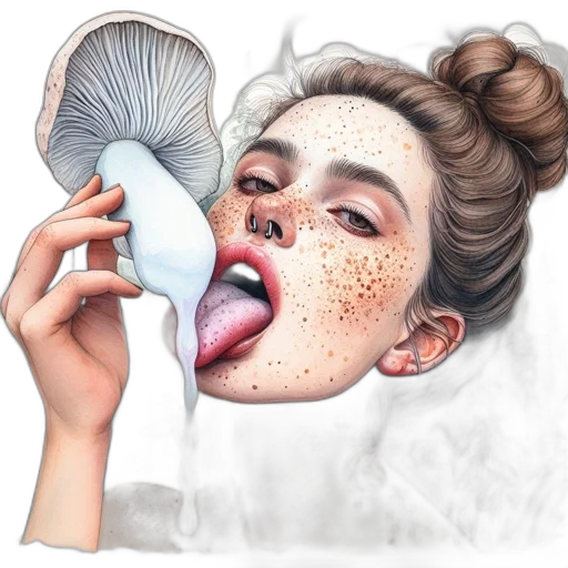 mask, face, hair, photorealistic transparent PNG cut-out