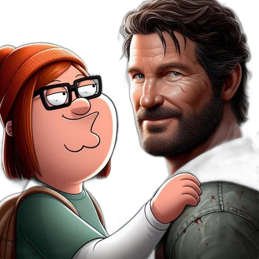 comic book art, cartoon, concept art, photorealistic transparent PNG cut-out